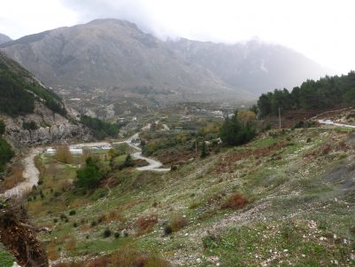 Climbing up from Orikum