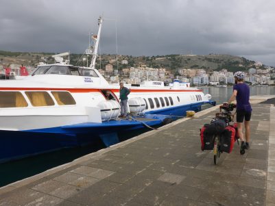 The Flying Dolphin hydrofoil