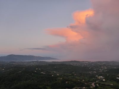 Looking towards north Corfu