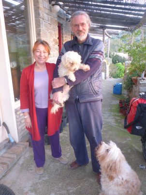 Jim and Irini (+Zoo and Charlie)