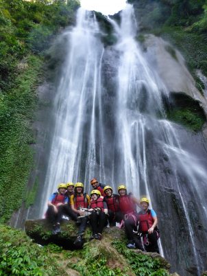 The canyoning crew
