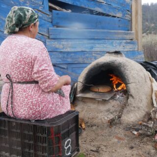 In Morocco you should always pour a glass of tea then immediately return it to the pot. Then each glass is filled from as great a height as you dare. Proficient pourers can get the pot near to the ceiling with the glass still on the table and not spill a drop.

Leaving Oum Rabia we're pleased to see that the rain has stopped and the blue skies are back. From here until Tangiers we are loosely following The Route of the Caravans which has been published on Bikepacking.com and claims to offer some of the best off road tracks and trails in this part of the country. Half the group loves this idea while the other half prefers smooth tarmac (as as near as you can get to smooth in Morocco) so Kirsty has devised options to suit both sides. For each off road section there's a road option so everyone can choose which one they want to do.

At our first split point, Kirsty and Zoe continue on the road while Tara, Benni and I begin a 20km loop through the forest and across the moor. Along the way we meet two Belgians carrying little more than a bivvy bag and a pair of flip flops, traveling light, moving fast and sleeping rough. They marvel at our heavy rigs but we have the luxury of time so don't mind that our progress is a bit slower. 

We regroup with the others to camp together and share some trails in the morning into the smart town of Ifrane then split again. The next section puts the rock into Morocco. There are rocks by the trail, rocks on the trail, rocks in the puddles and a rock that throws me over the bars on a fast descent. I'll have sore ribs for a few days, but thankfully the bike is unharmed.

We're now approaching Fez and after being hosted by another wonderful family we enter the modern city and then the labyrinth that is the ancient Medina to arrive at our traditional riad.

We're ready for our day off which gives us a chance to fettle the bikes, clean clothes, refuel on tasty food and Benni and I experience a local hammam. It's not exactly a soothing spa treatment but we leave about as clean as we can possibly get and with minimal bruising. 

We may be out of the Atlas Mountains but there should still be plenty of great riding ahead as we pedal north.