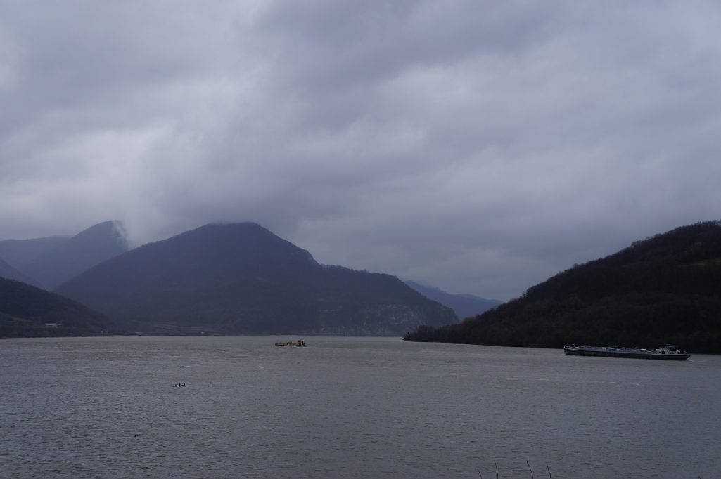 Barges on The Danube