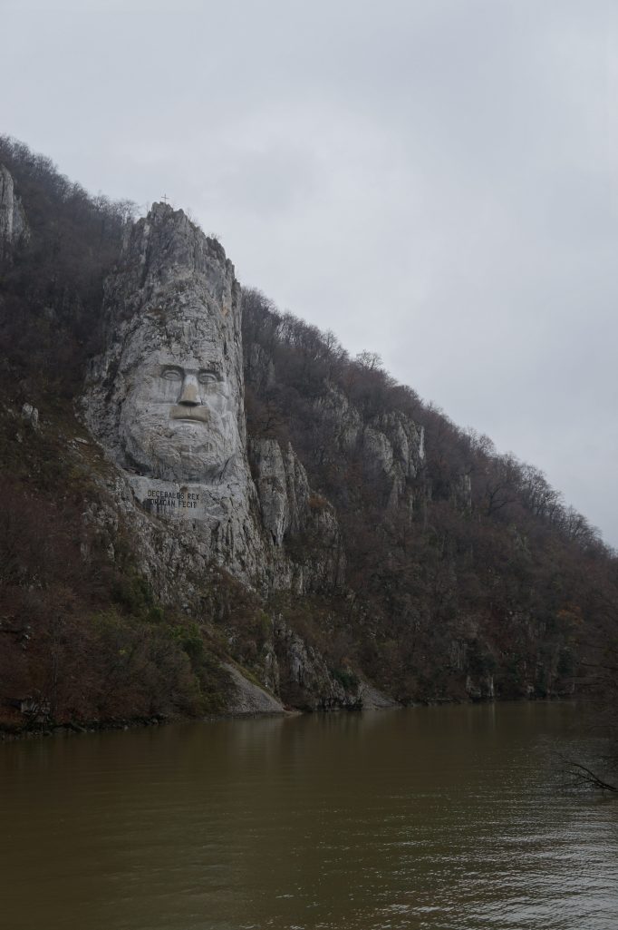 Carving of King Decebal