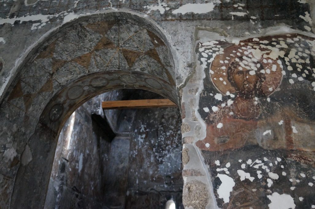Inside the C14 Orthodox Church, Prizren