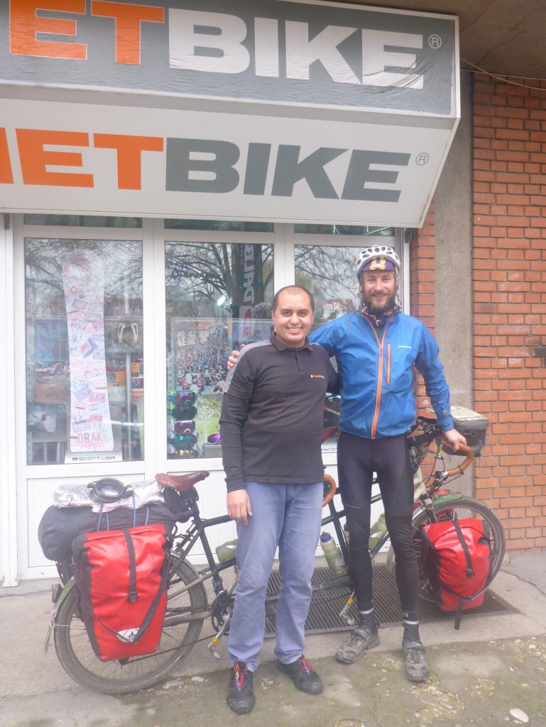 Danny at Planet Bike, Nis