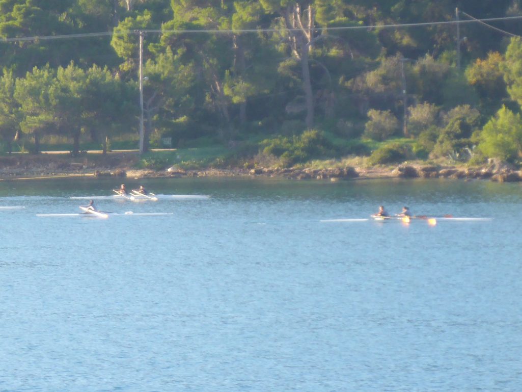 Rowing at Argostoli