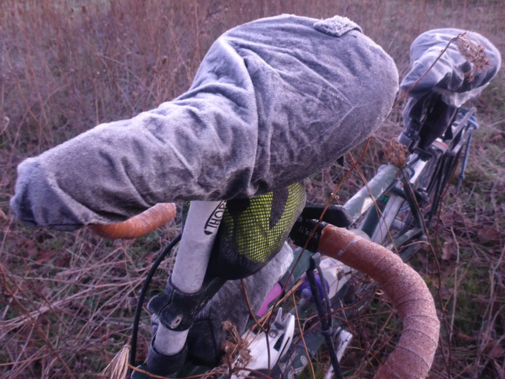 Frosty saddles