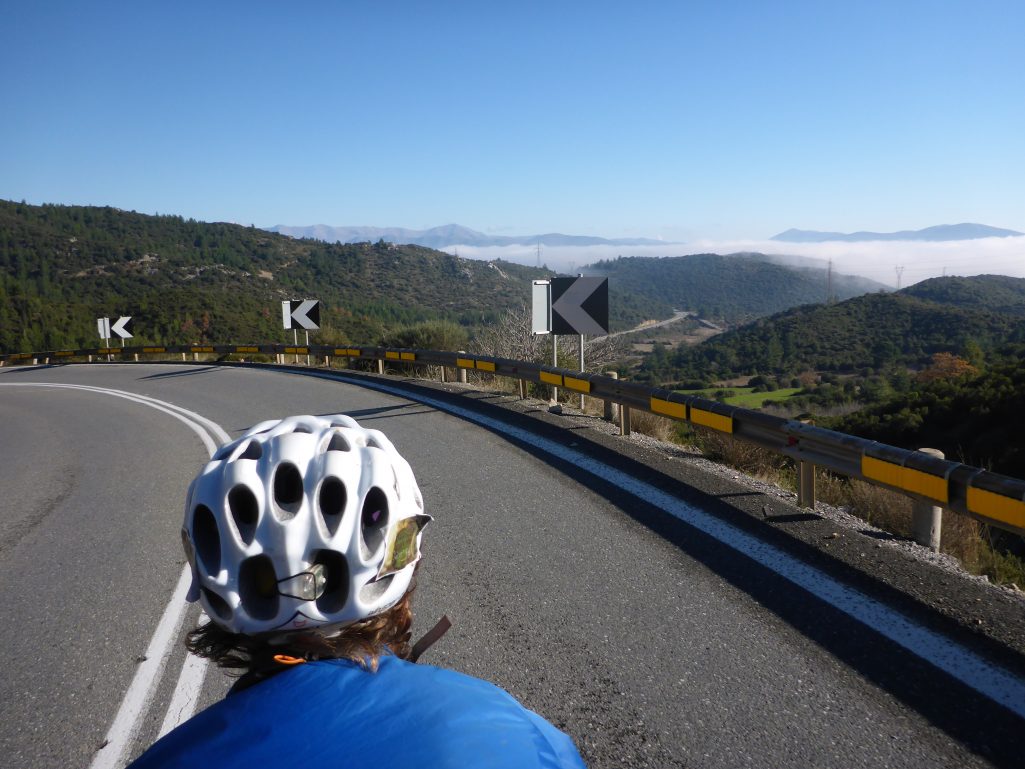 Above the clouds