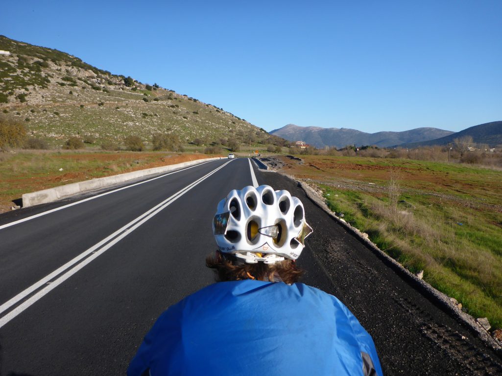 Riding back into the hills