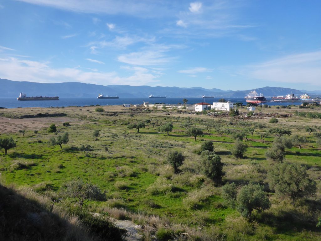 Tankers at Corinth