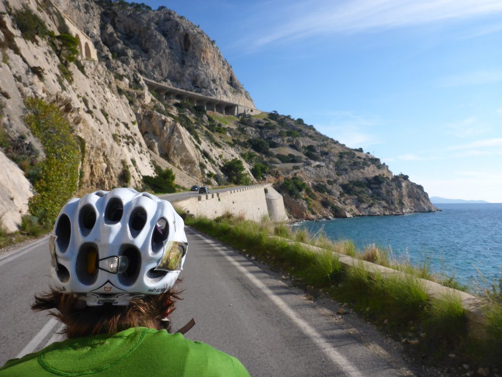 Riding towards Pireaus