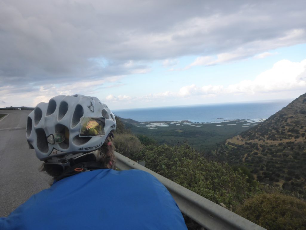 Looking down to Phalasarna