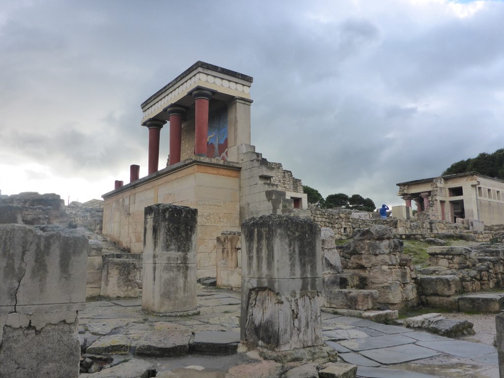 Part 3000 year old palace, part 100 year old concrete