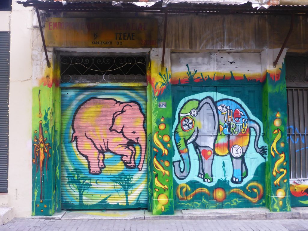 Greek graffiti